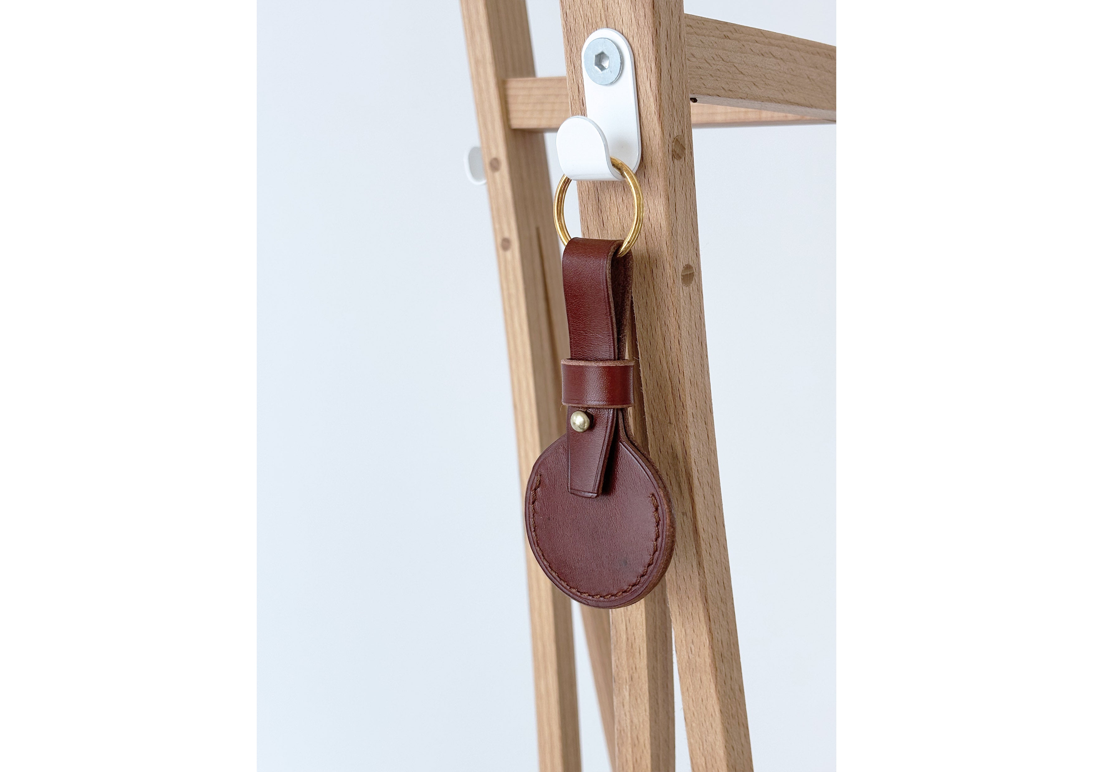 Jaska Airtag Tracker Leder-Etui LOGG