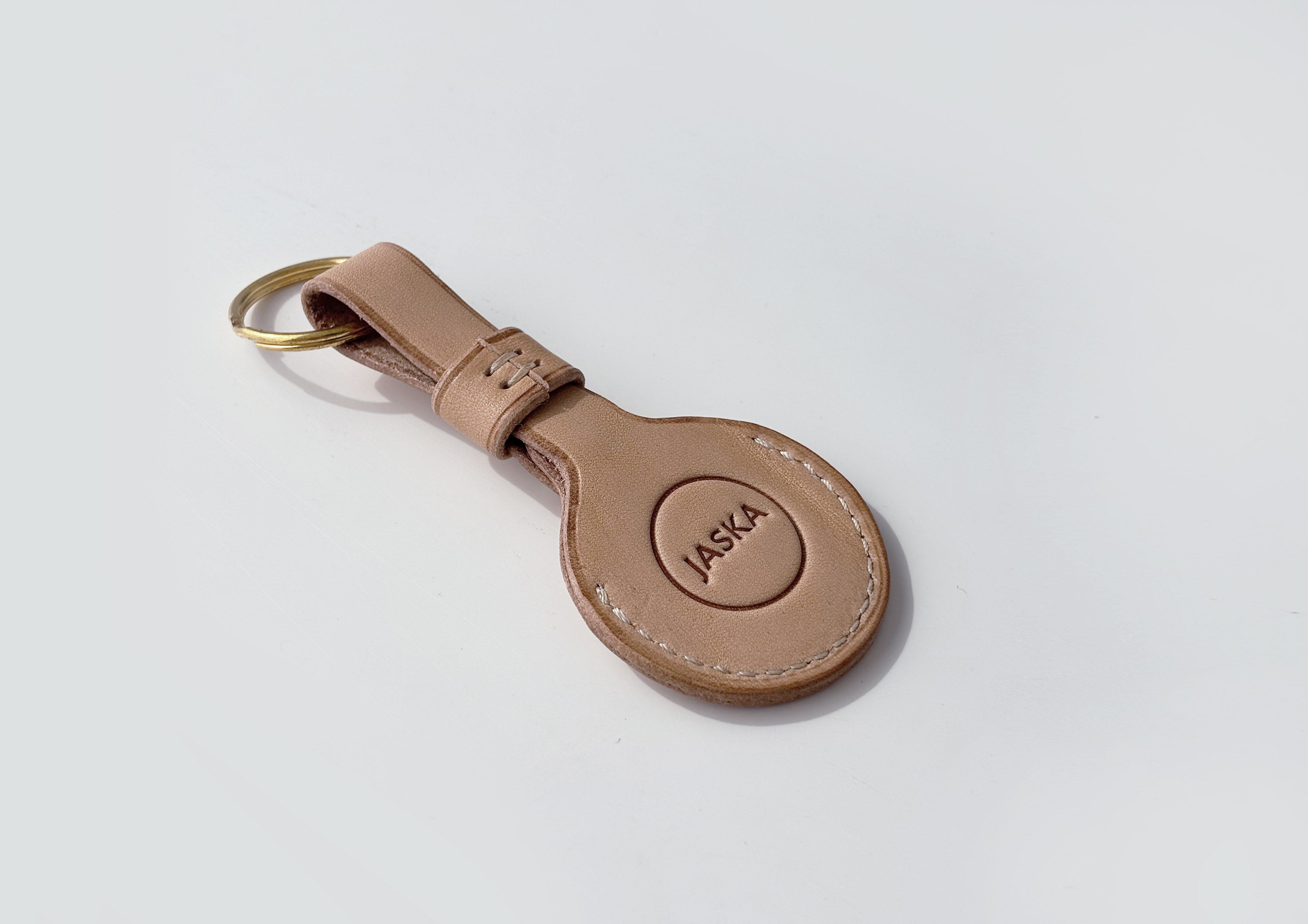 Jaska Airtag Tracker Leder-Etui LOGG