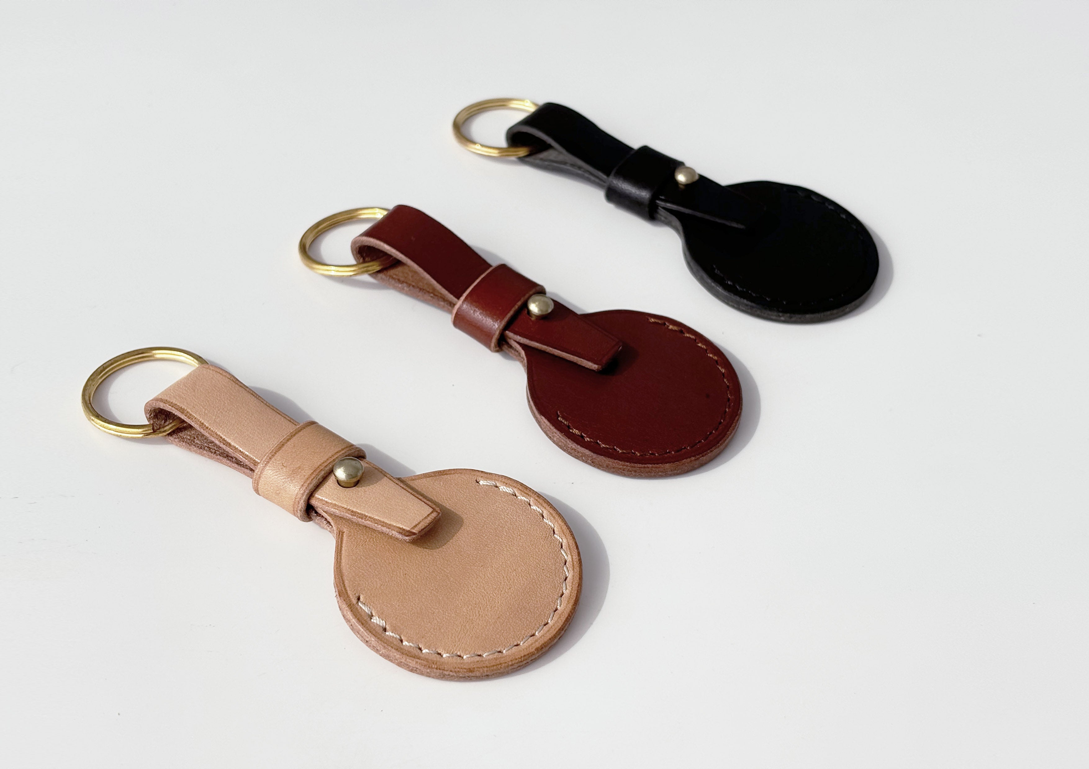 Jaska Airtag Tracker Leder-Etui LOGG