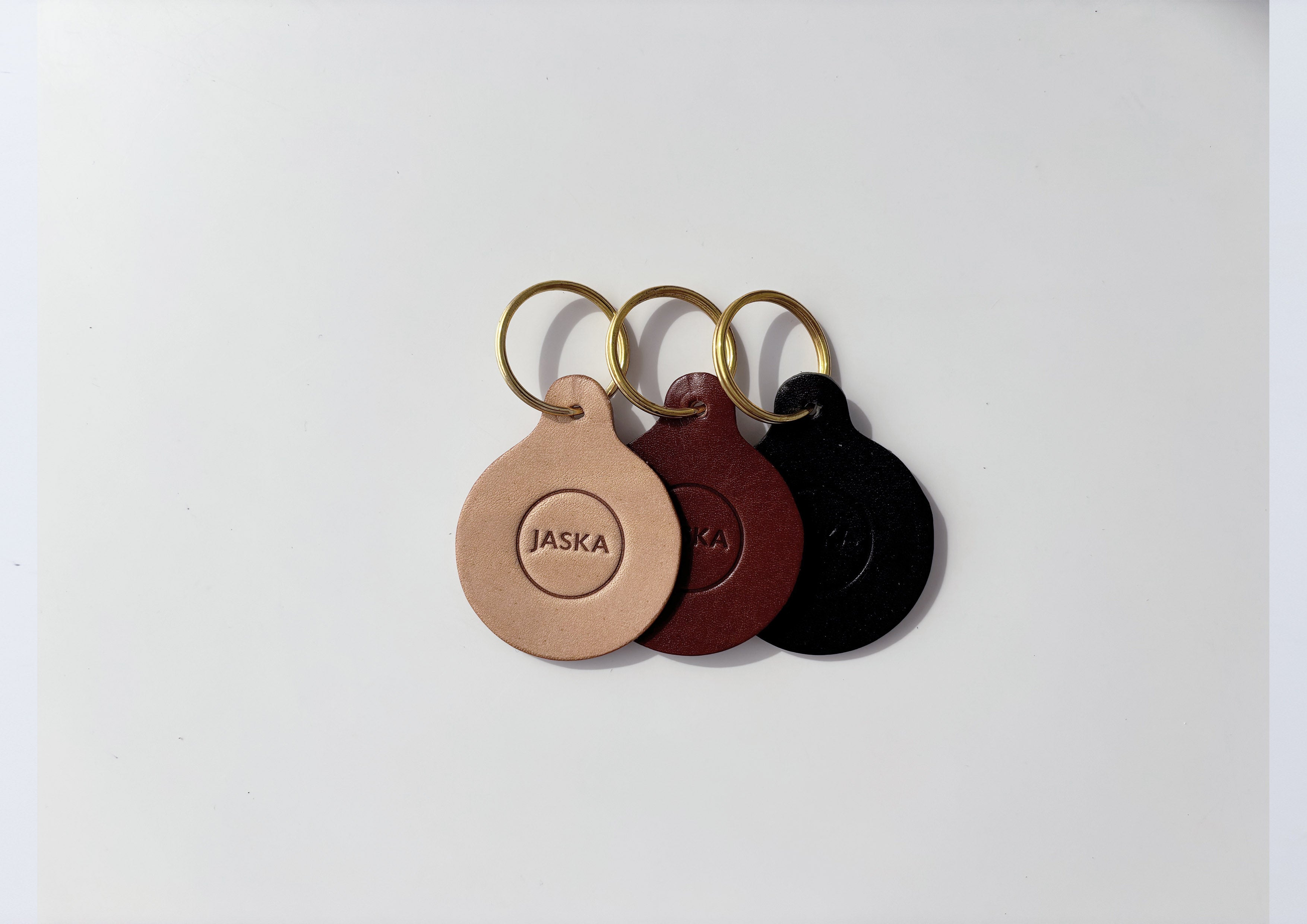 Jaska Schlüßelanhänger aus Leder DOT