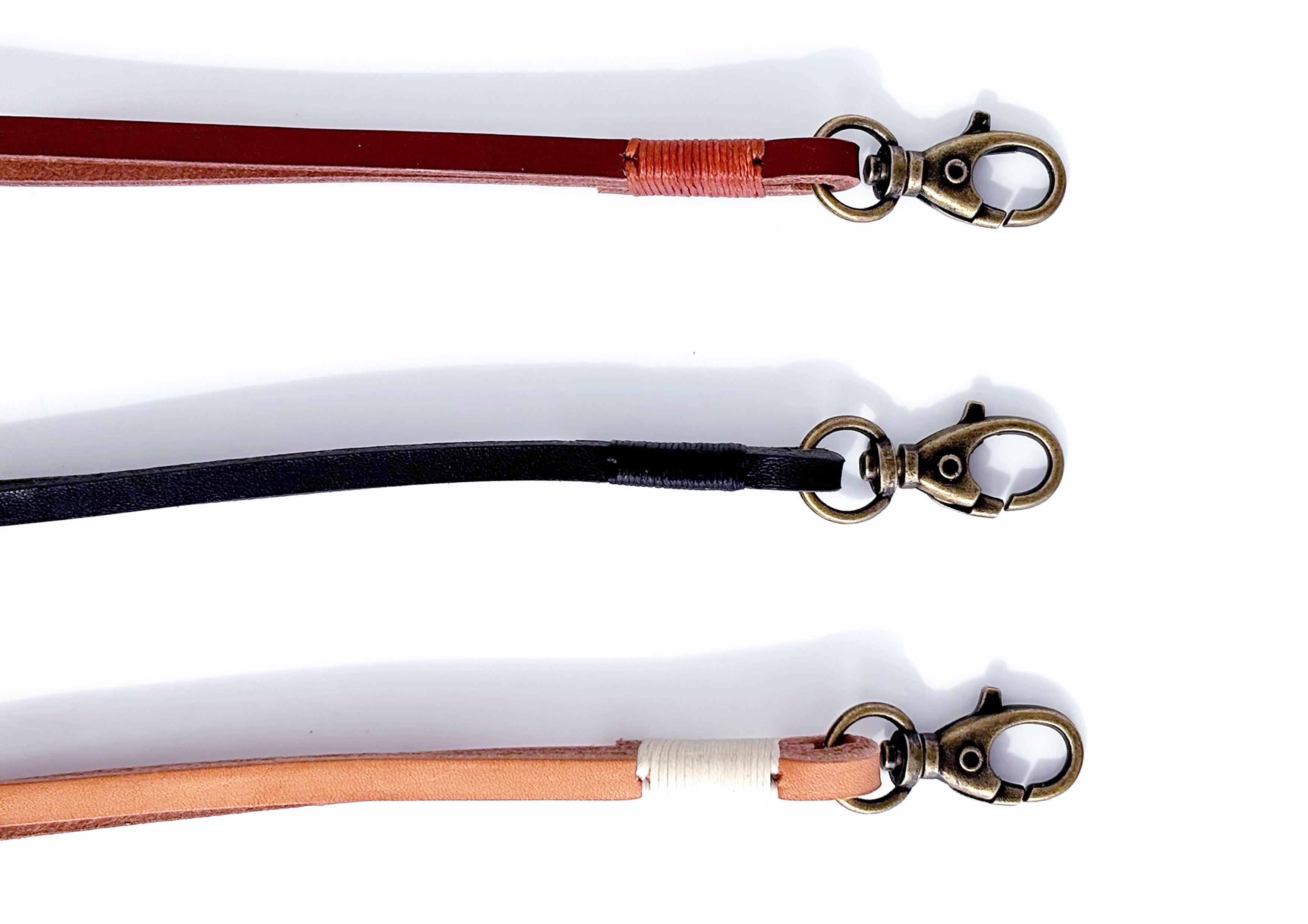 Jaska 40cm Pfeifenband / Schlüßelband aus Leder HIHER