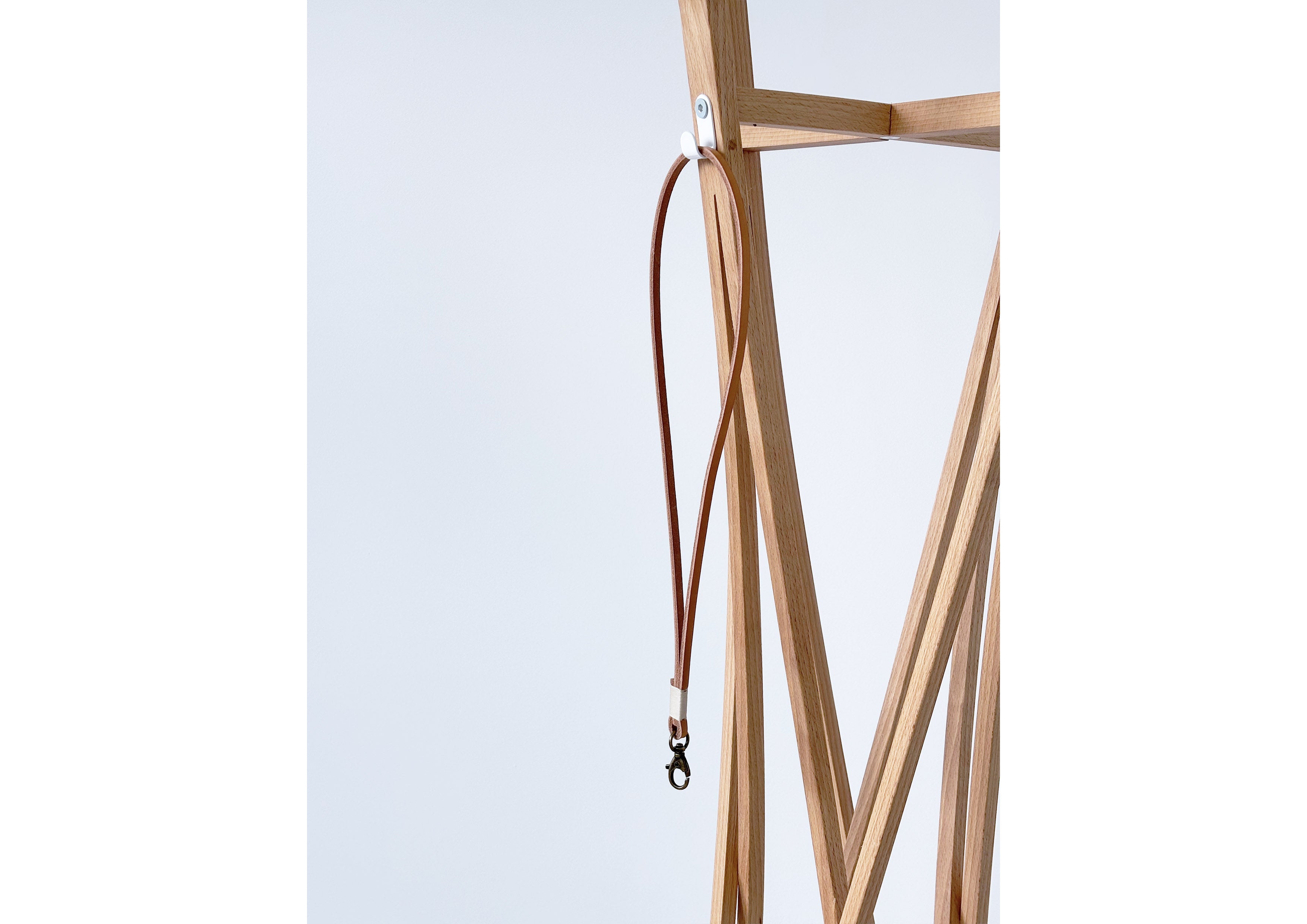 Jaska 40cm Pfeifenband / Schlüßelband aus Leder HIHER