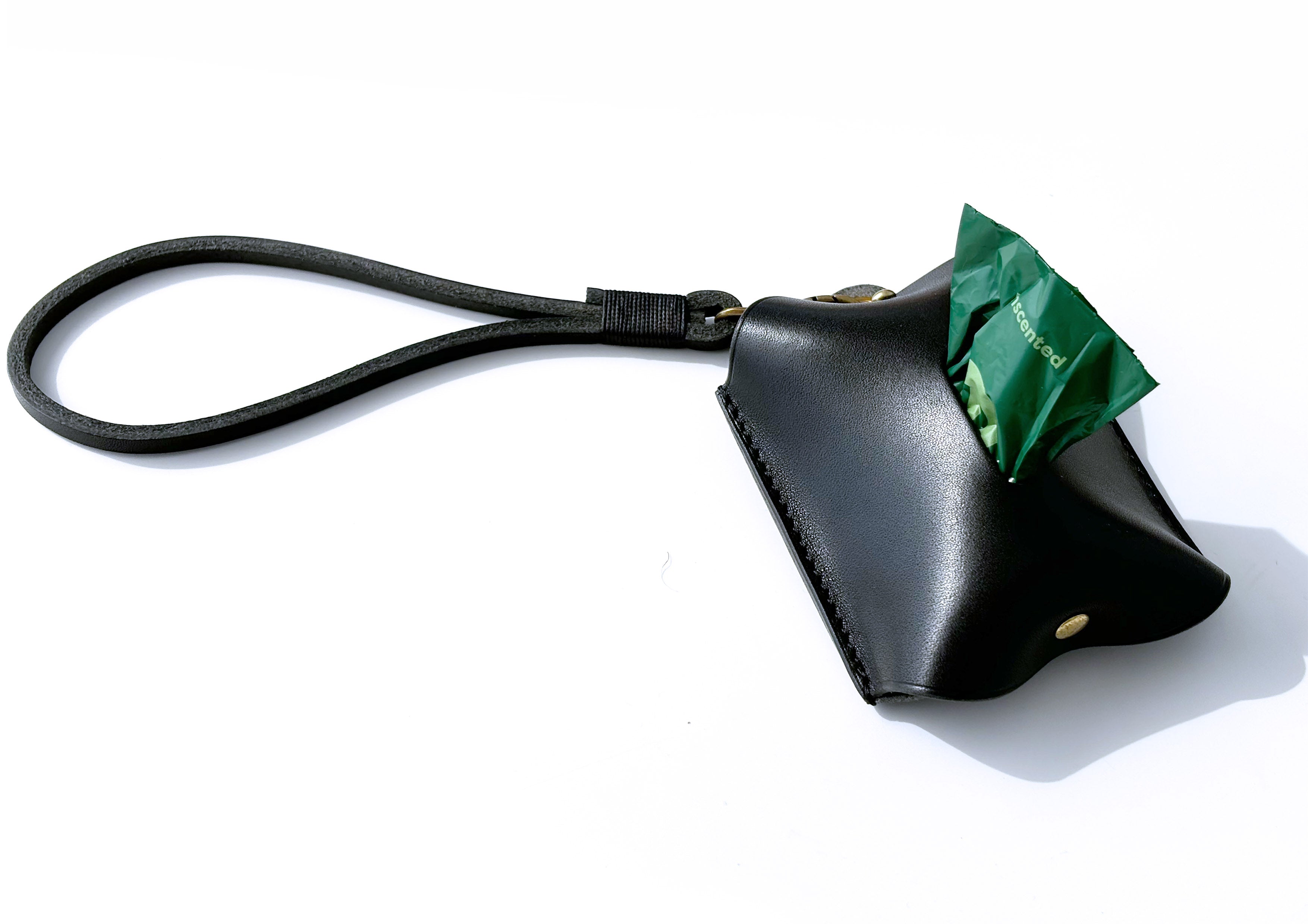 Jaska Kotbeutelspender aus Leder BURY