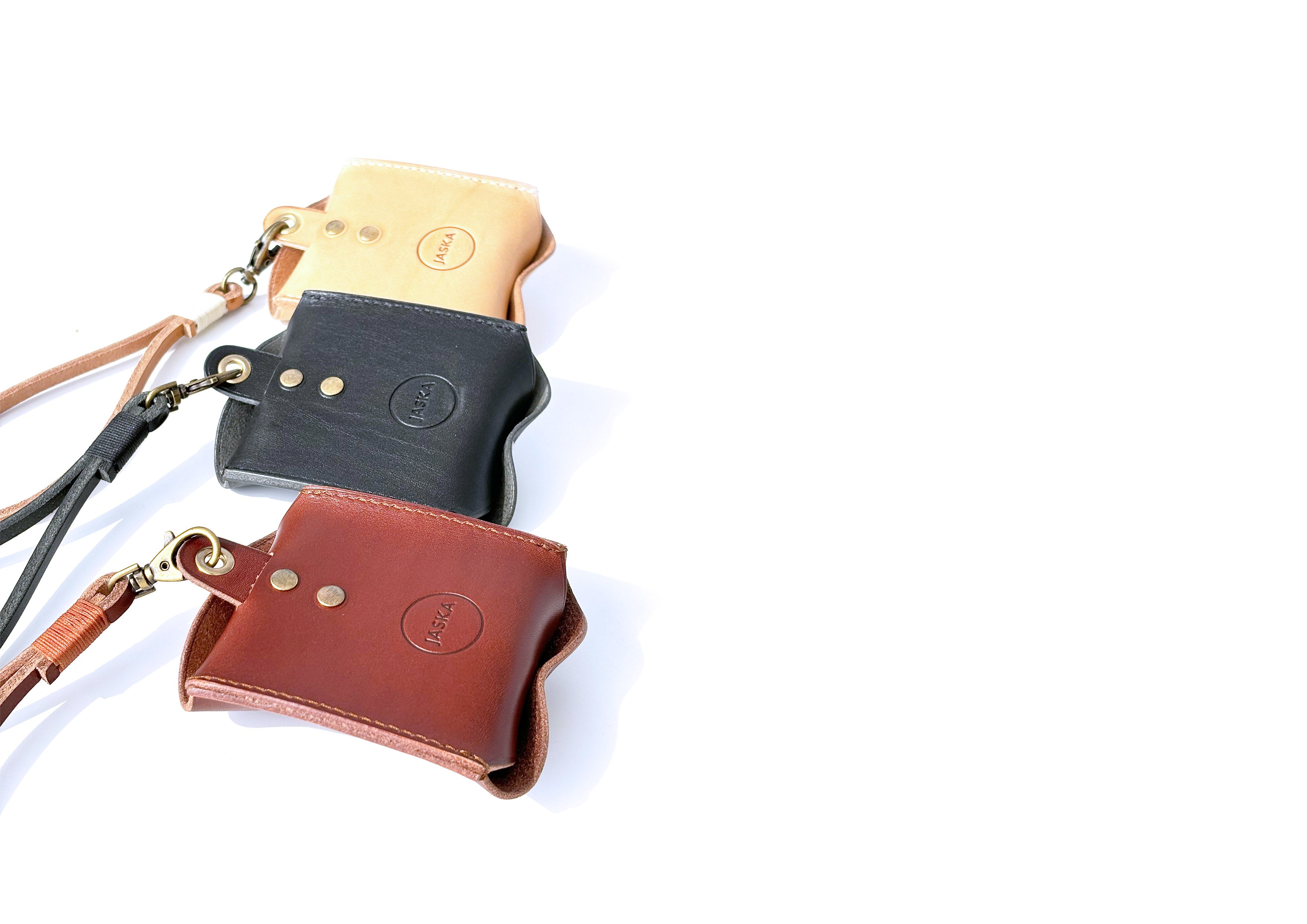 Jaska Kotbeutelspender aus Leder BURY