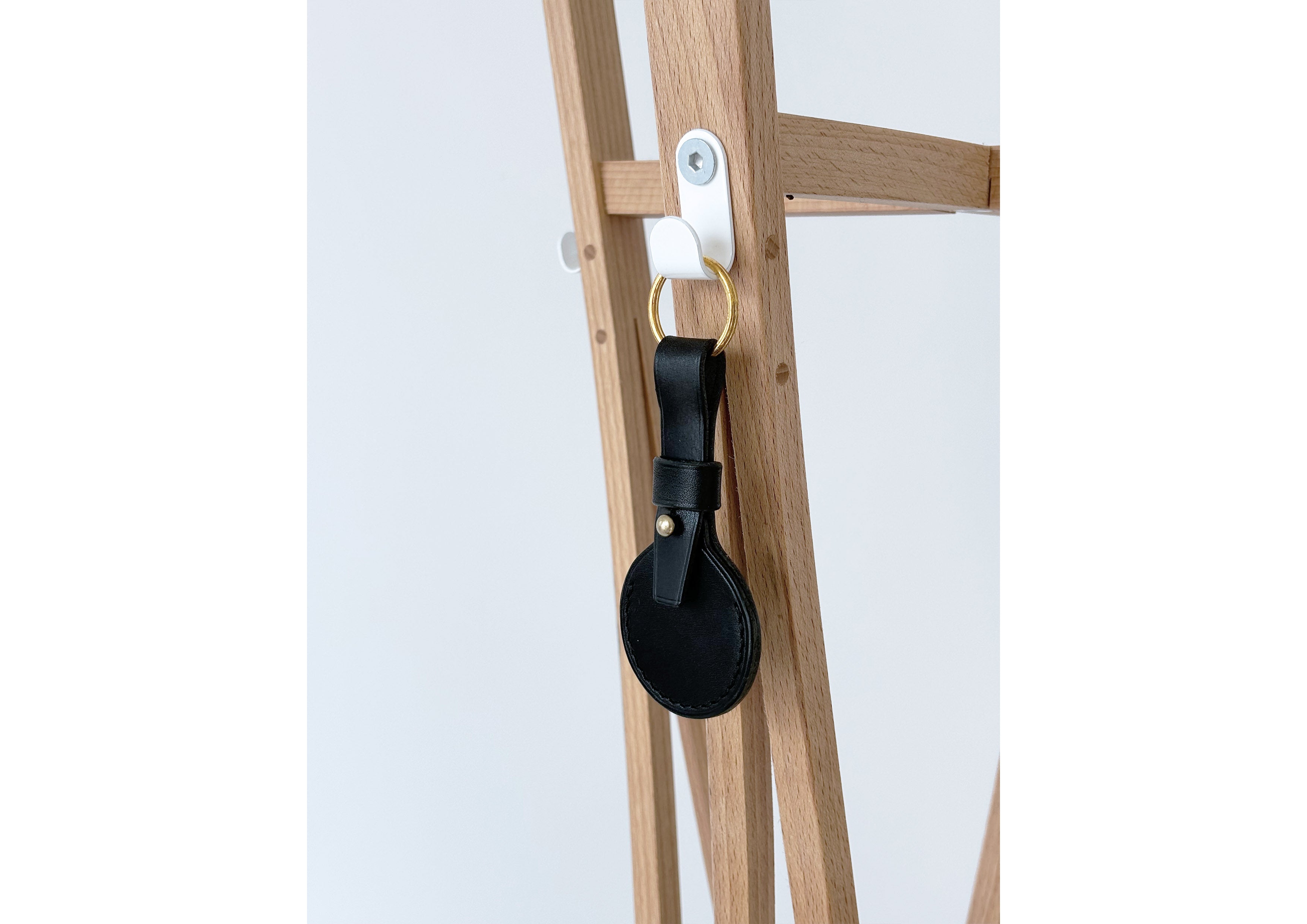 Jaska Airtag Tracker Leder-Etui LOGG