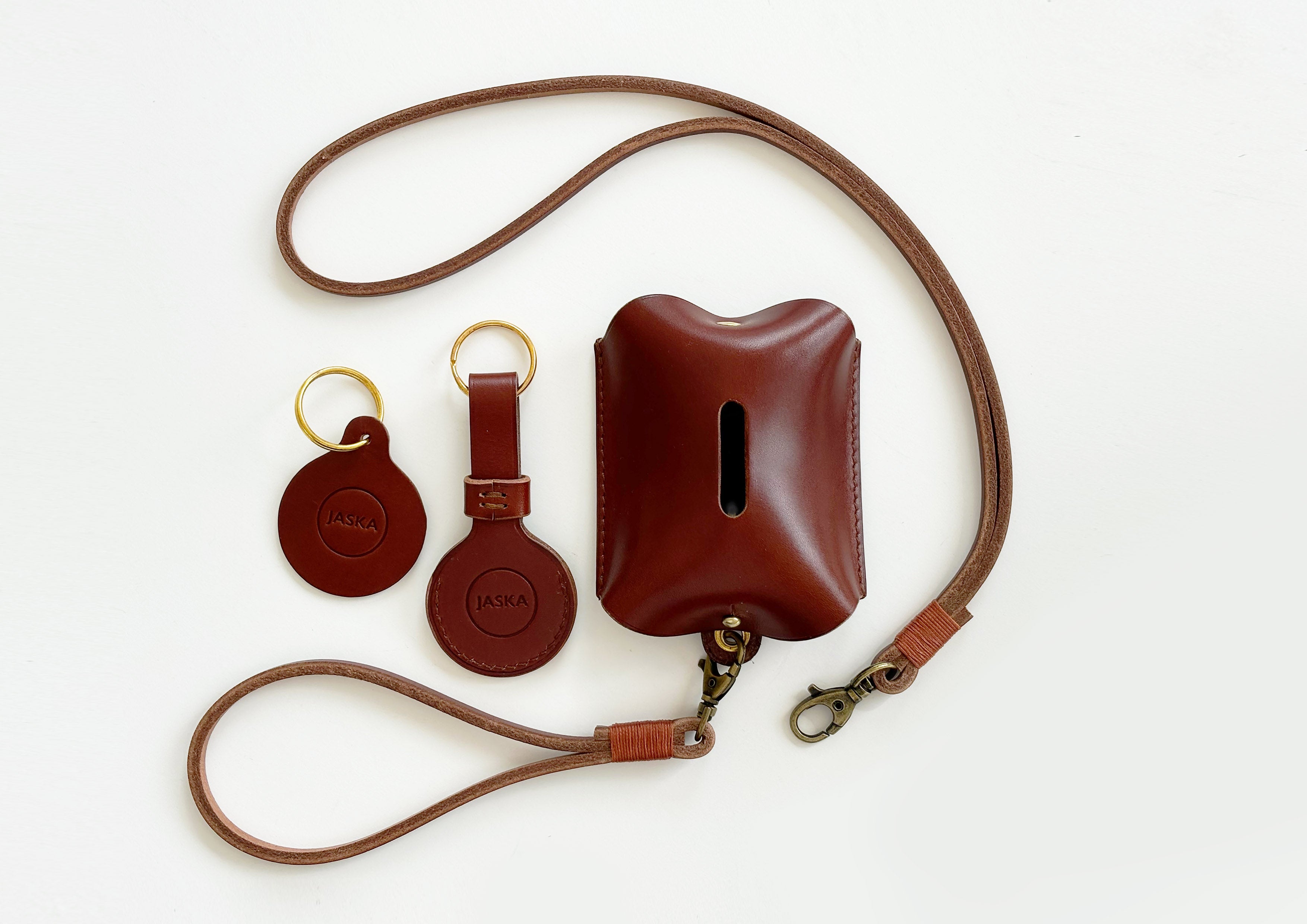 Jaska Schlüßelanhänger aus Leder DOT